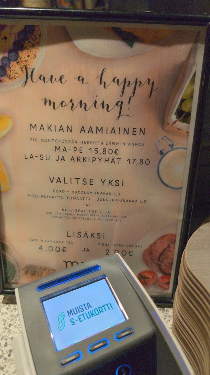 Menu Puistokahvila Makia-5